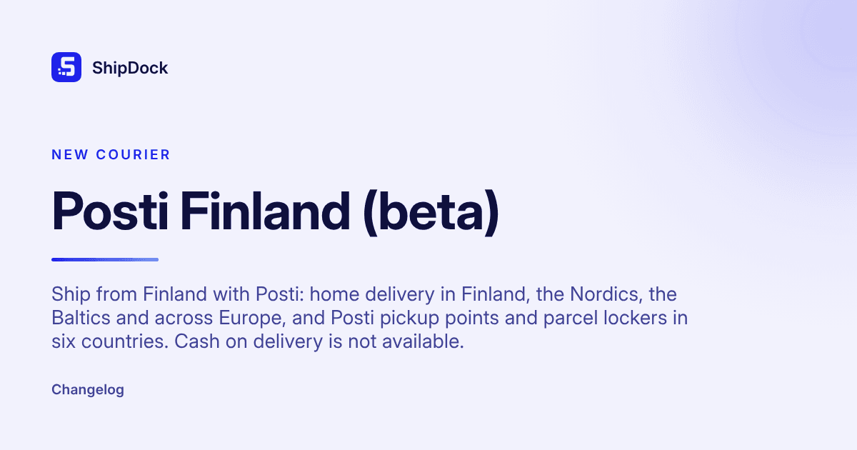 Posti Finland (beta)