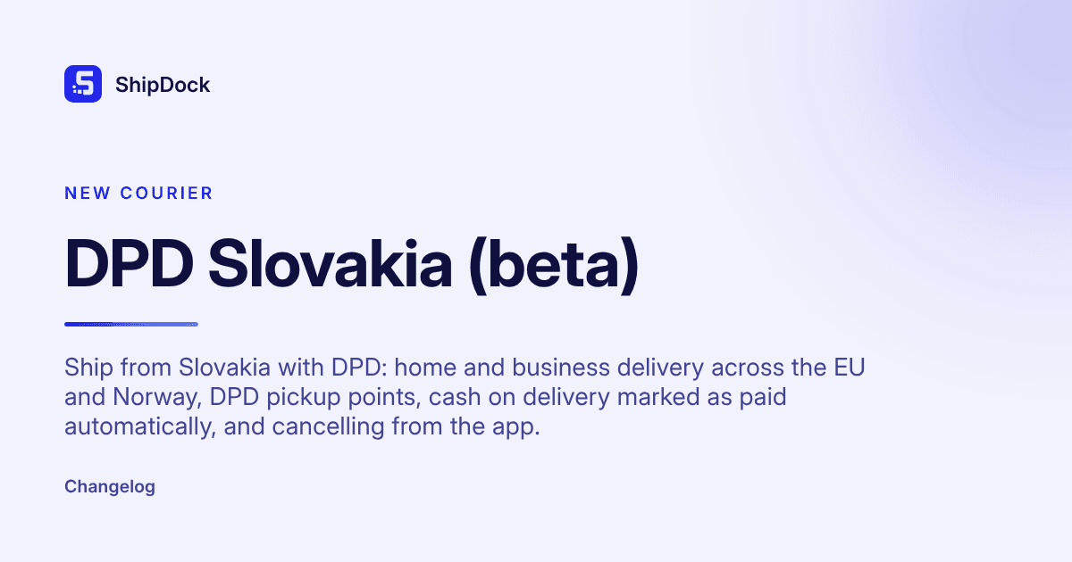 DPD Slovakia (beta)