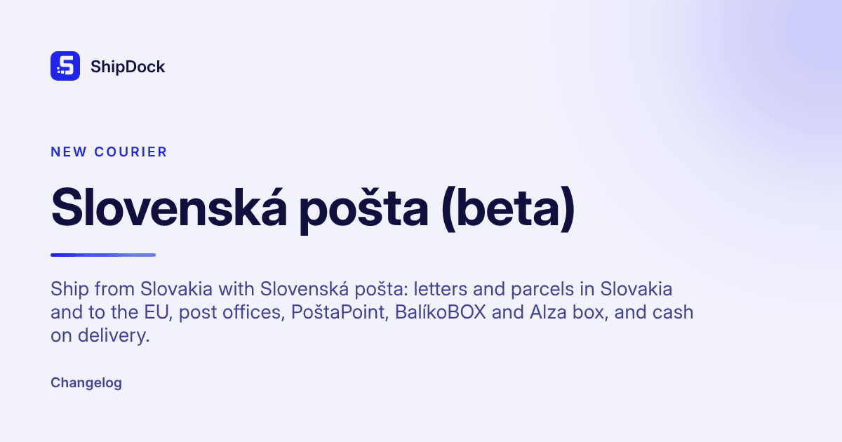 Slovenská pošta (beta)