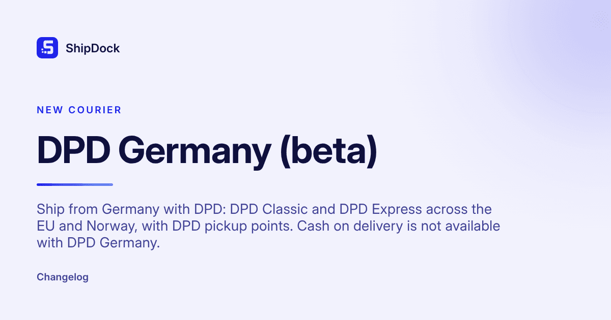 DPD Germany (beta)
