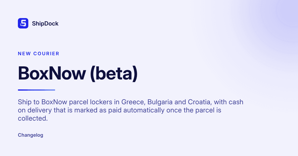BoxNow (beta)